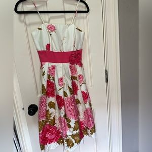 Floral Sundress with Spaghetti Straps Sz 2P